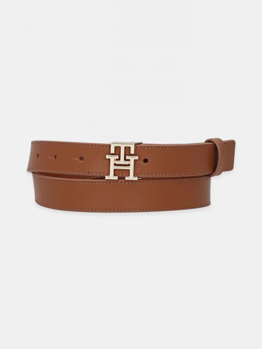 Obrázek produktu Tommy Hilfiger pásek dámský kožený hnědá