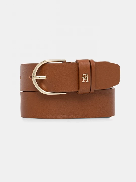Obrázek produktu Tommy Hilfiger pásek dámský kožený hnědá
