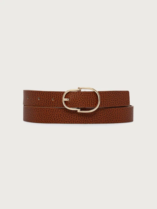 Obrázek produktu Tommy Hilfiger pásek dámský kožený hnědá