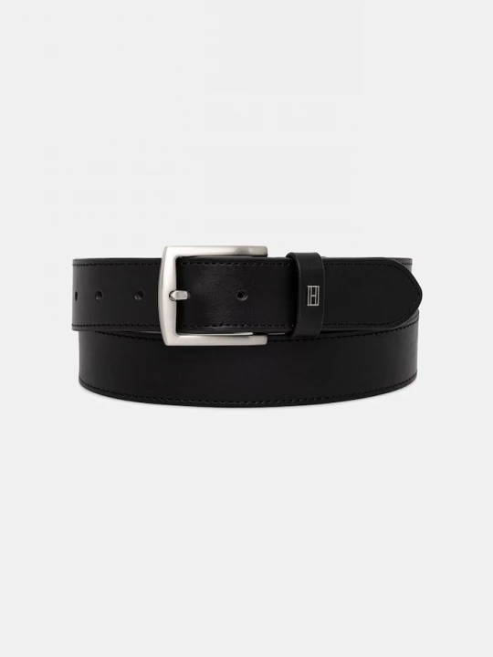 Obrázek produktu Tommy Hilfiger pásek pánský kožený černá
