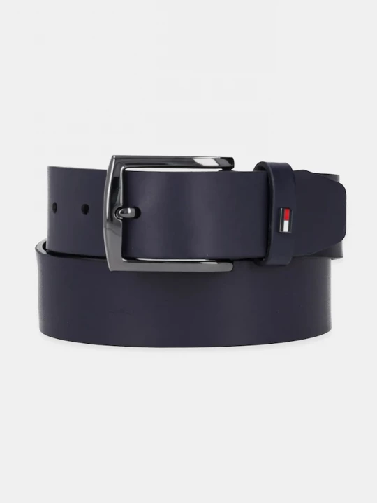 Obrázek produktu Tommy Hilfiger pásek pánský kožený námořnická modř