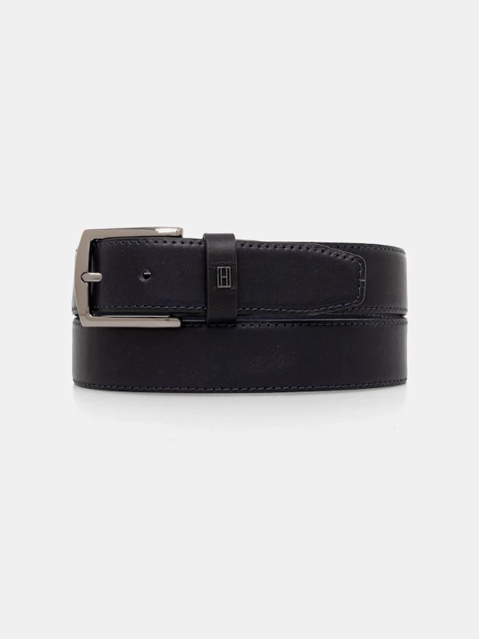 Obrázek produktu Tommy Hilfiger pásek pánský kožený námořnická modř