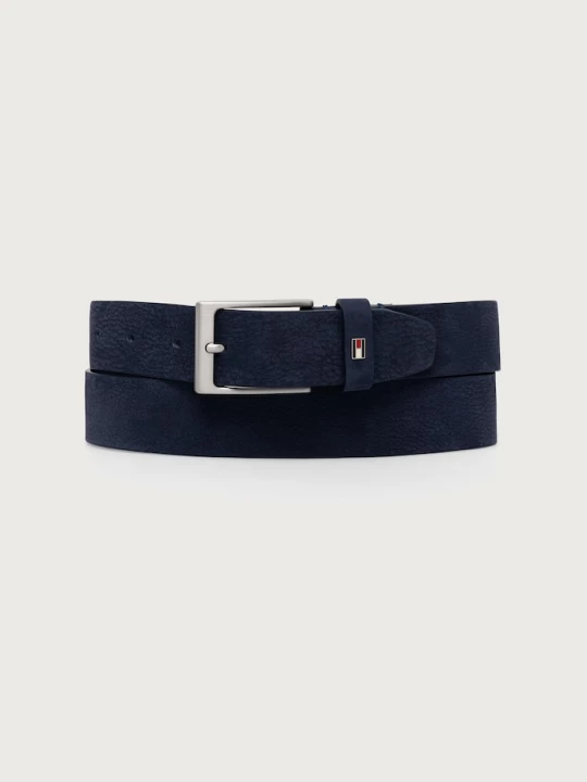 Obrázek produktu Tommy Hilfiger pásek pánský semišový námořnická modř