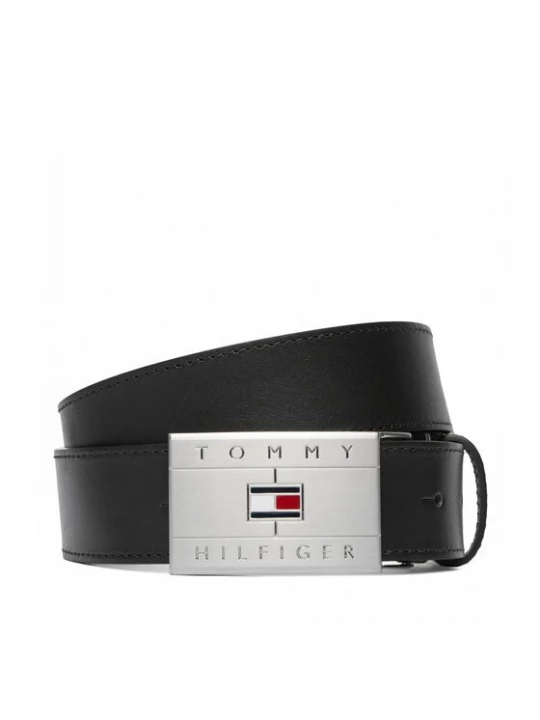 Obrázek produktu Tommy Hilfiger Pásek Th Flag Plaque Belt AM0AM14322 Hnědá