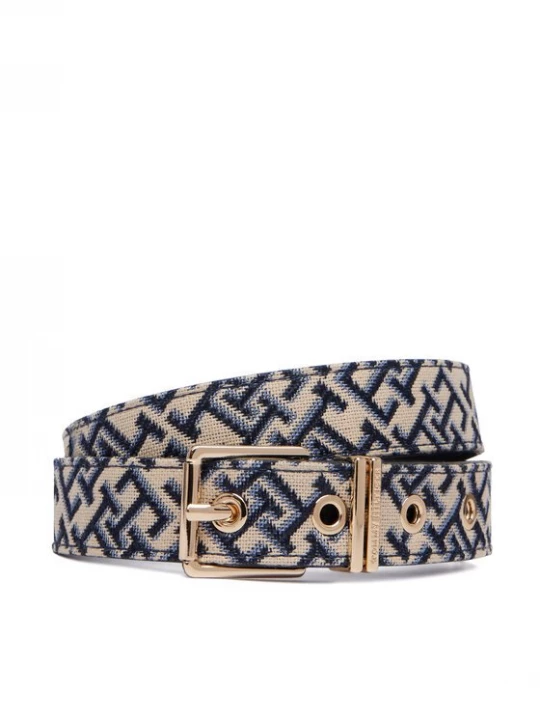 Obrázek produktu Tommy Hilfiger Pásek Th Square 2.5 Jacquard AW0AW18894 Béžová