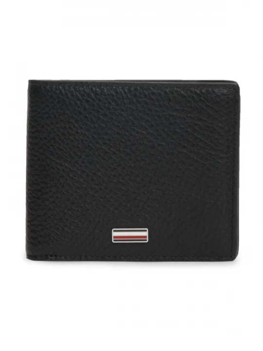 Obrázek produktu TOMMY HILFIGER Peněženka 'Signature Plaque Bifold' černá
