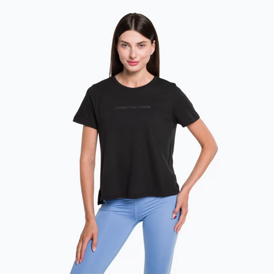 Obrázek produktu Tommy Hilfiger Performance Mesh Tee černé dámské tréninkové tričko