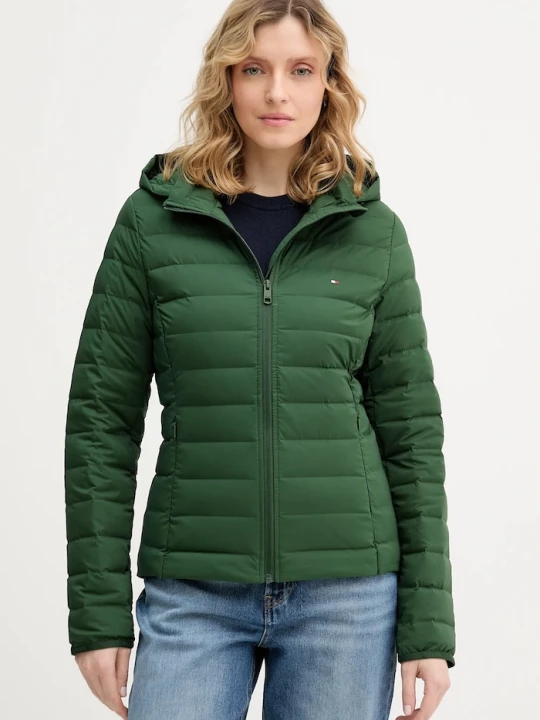 Obrázek produktu Tommy Hilfiger péřová bunda dámská zelená