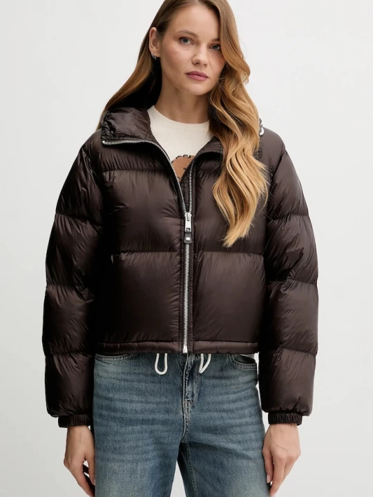 Obrázek produktu Tommy Hilfiger Péřová bunda Tommy Hilfiger hnědá