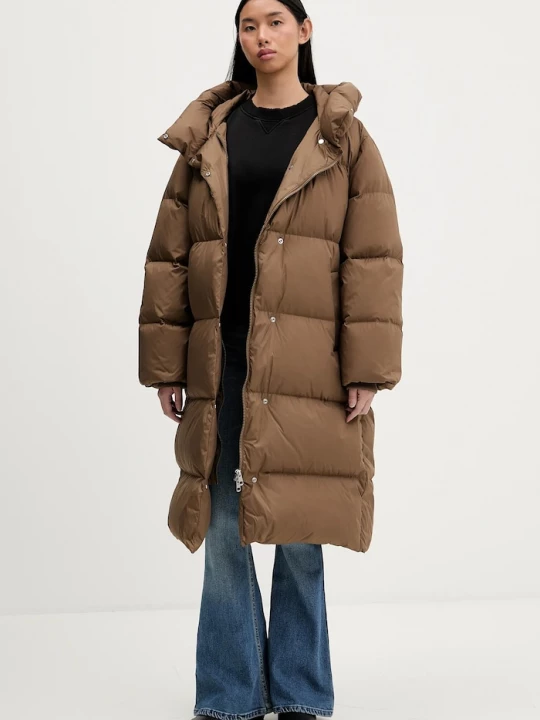Obrázek produktu Tommy Hilfiger Péřová bunda Tommy Hilfiger hnědá