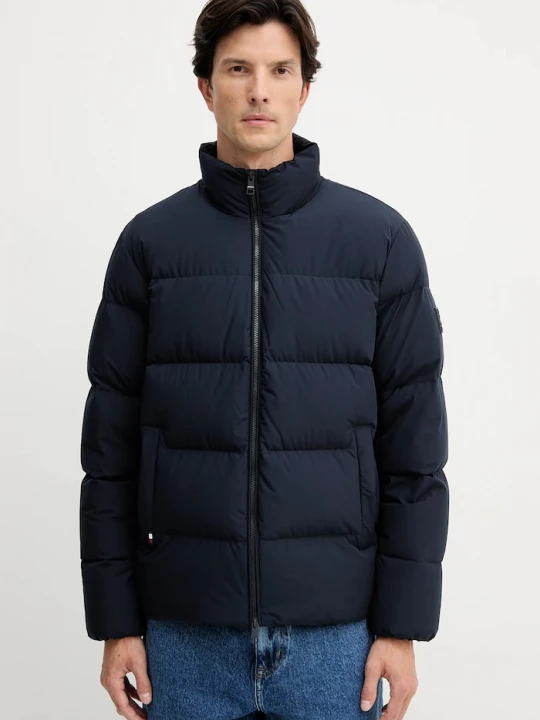 Obrázek produktu Tommy Hilfiger Péřová bunda Tommy Hilfiger námořnická modř