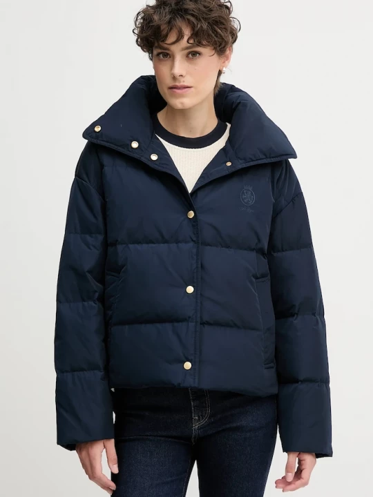 Obrázek produktu Tommy Hilfiger Péřová bunda Tommy Hilfiger námořnická modř