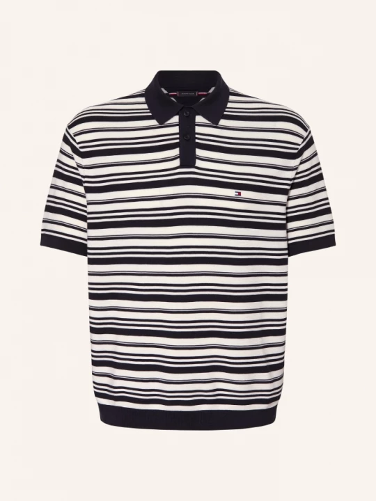 Obrázek produktu Tommy Hilfiger Piqué Polokošile tmavě modrá / bílá