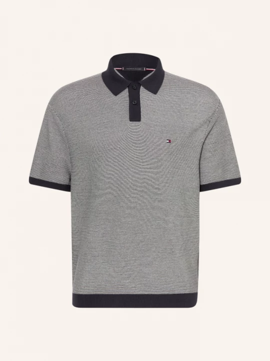 Obrázek produktu Tommy Hilfiger Piqué Polokošile tmavě modrá / bílá