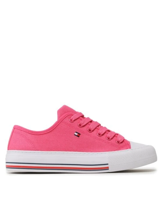 Obrázek produktu Tommy Hilfiger Plátěnky Low Cut Lace-Up T3A9-32677-0890313 S Růžová