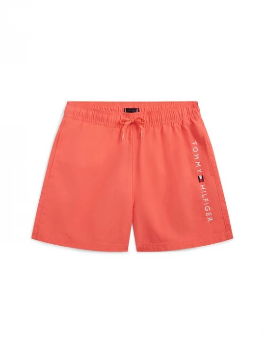 Obrázek produktu Tommy Hilfiger Plavecké šortky Original Logo Embroidery UB0UB00589 Korálová Regular Fit