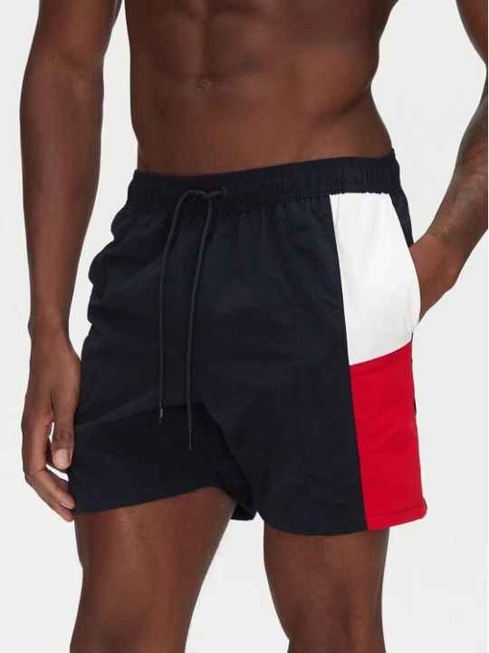 Obrázek produktu Tommy Hilfiger Plavecké šortky UM0UM03483 Tmavomodrá Slim Fit