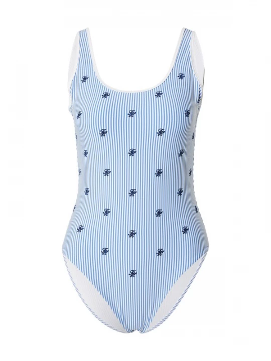 Obrázek produktu TOMMY HILFIGER Plavky námořnická modř / azurová / bílá