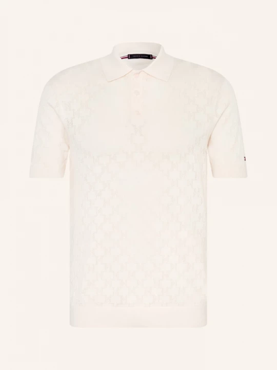 Obrázek produktu Tommy Hilfiger Pletené Polo Tričko krémová