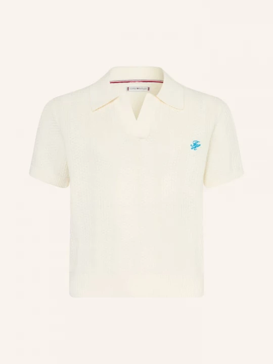 Obrázek produktu Tommy Hilfiger Pletené Polo Tričko režná