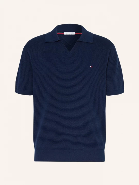 Obrázek produktu Tommy Hilfiger Pletené Polo Tričko tmavě modrá