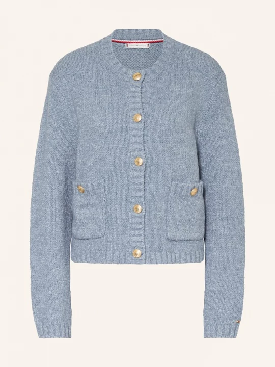 Obrázek produktu Tommy Hilfiger Pletený Kardigan černošedá