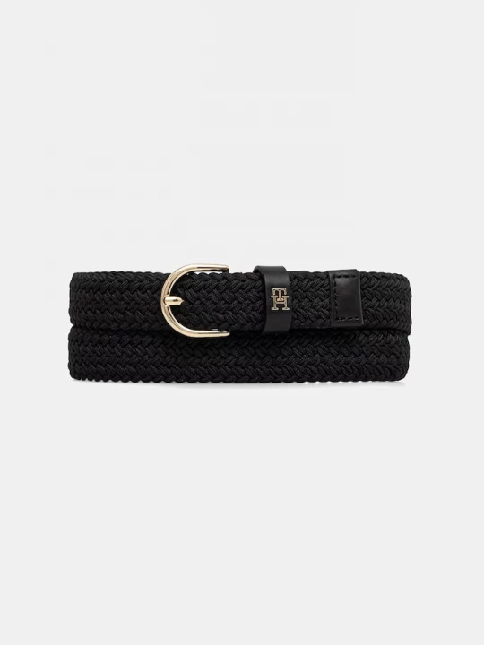 Obrázek produktu Tommy Hilfiger pletený pásek dámský černá