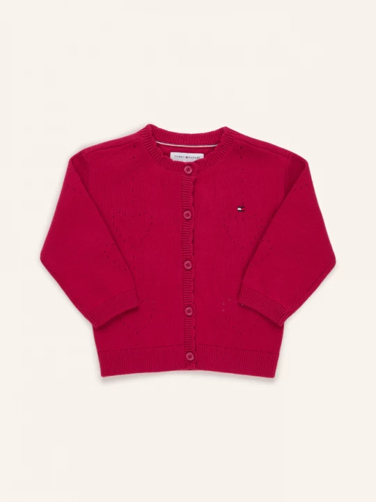 Obrázek produktu Tommy Hilfiger Pletený Svetr fuchsiová