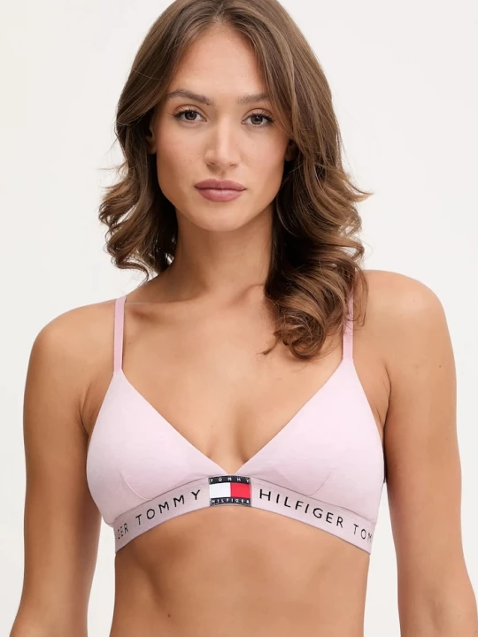 Obrázek produktu Tommy Hilfiger podprsenka bavlněná s elastanem růžová