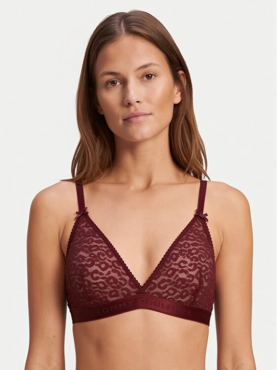 Obrázek produktu Tommy Hilfiger Podprsenka Bralette UW0UW06345 Tmavě červená