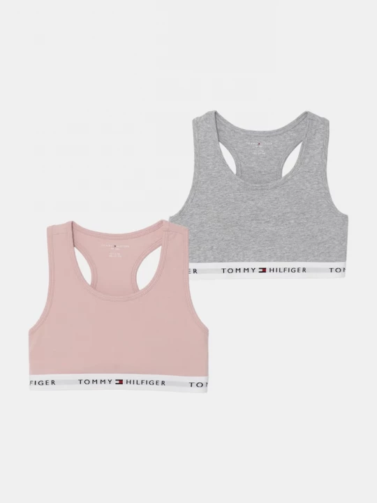 Obrázek produktu Tommy Hilfiger podprsenka dětská 2-pack růžová