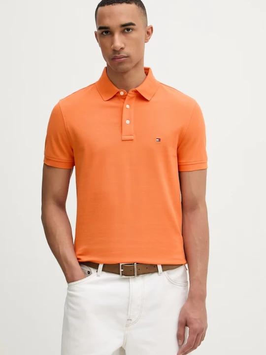 Obrázek produktu Tommy Hilfiger polo pánské oranžová
