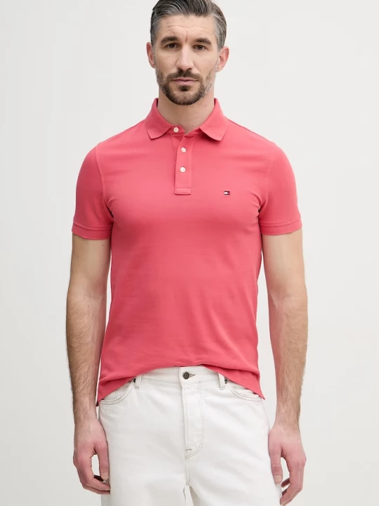 Obrázek produktu Tommy Hilfiger polo pánské růžová