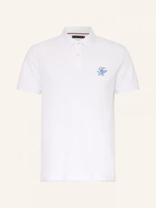 Obrázek produktu Tommy Hilfiger Polo Tričko Piqué, Střih Regular Fit bílá
