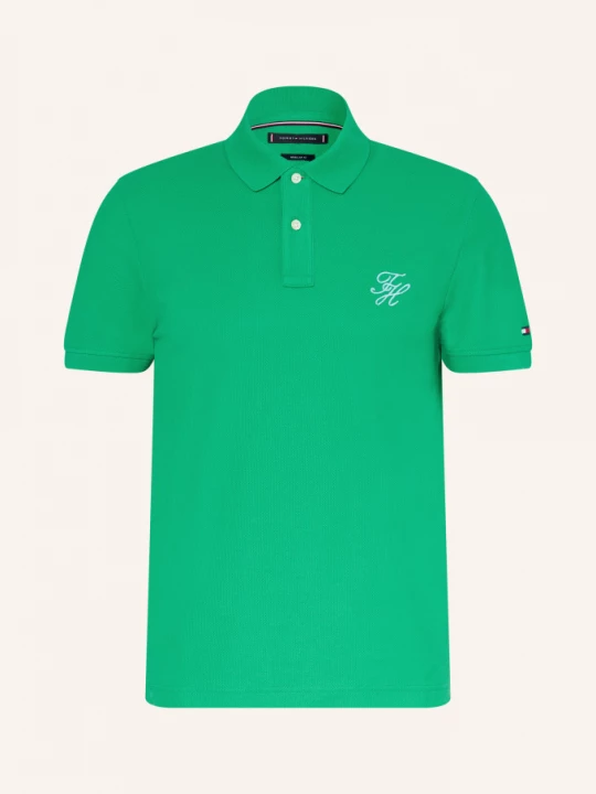 Obrázek produktu Tommy Hilfiger Polo Tričko Piqué, Střih Regular Fit zelená
