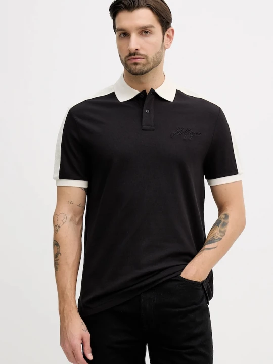 Obrázek produktu Tommy Hilfiger Polo tričko Tommy Hilfiger černá