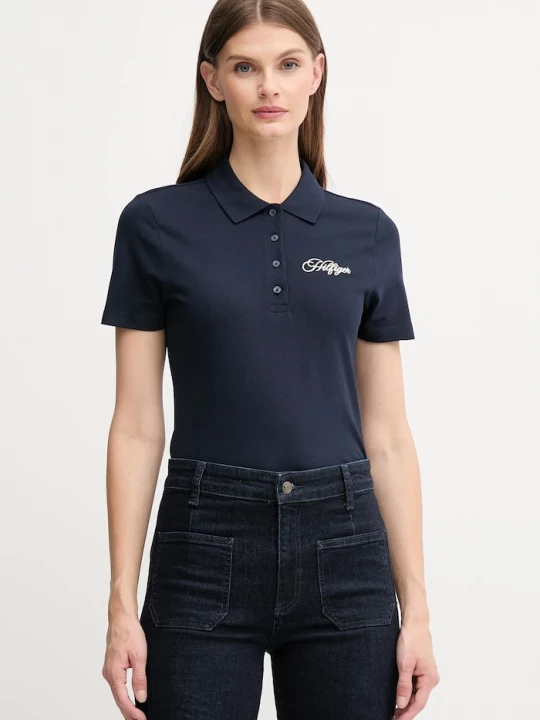 Obrázek produktu Tommy Hilfiger Polo tričko Tommy Hilfiger námořnická modř
