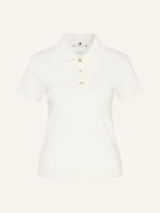 Obrázek produktu Tommy Hilfiger Polo Tričko Z Džerzeje krémová