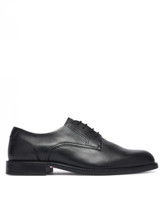 Obrázek produktu Tommy Hilfiger Polobotky Corporate Dressy Lth FM0FM06023 Černá