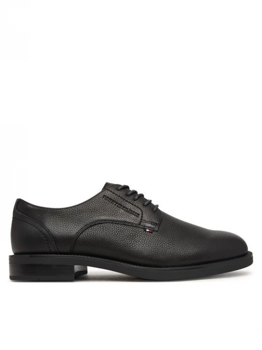 Obrázek produktu Tommy Hilfiger Polobotky Lth Mix Dress Hilfiger Shoe FM0FM06086 Černá