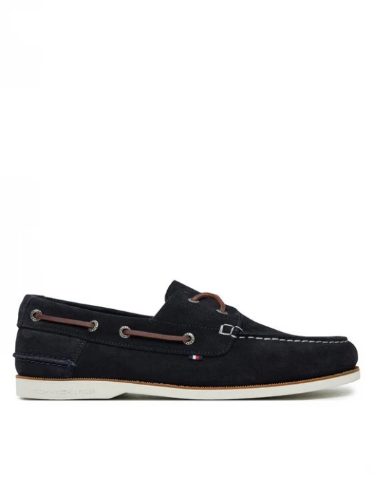 Obrázek produktu Tommy Hilfiger Polobotky Th Boat Shoe Core Suede FM0FM05387 Tmavomodrá