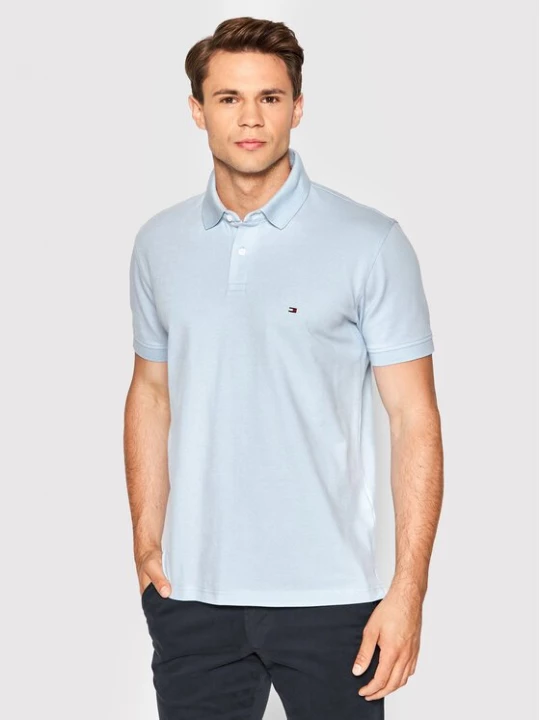 Obrázek produktu Tommy Hilfiger Polokošile 1985 MW0MW17770 Světle modrá Regular Fit