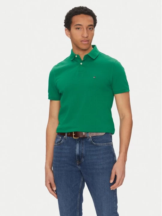 Obrázek produktu Tommy Hilfiger Polokošile 1985 MW0MW17770 Zelená Regular Fit