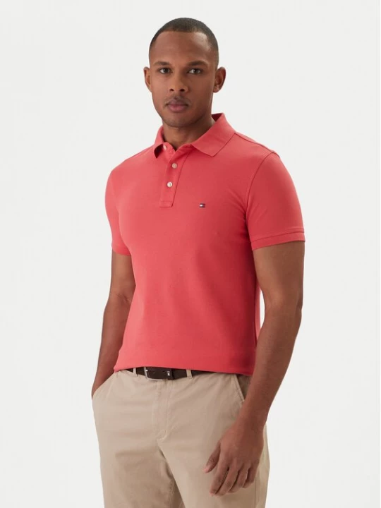 Obrázek produktu Tommy Hilfiger Polokošile 1985 MW0MW17771 Korálová Slim Fit
