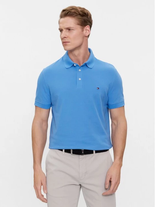 Obrázek produktu Tommy Hilfiger Polokošile 1985 MW0MW17771 Modrá Slim Fit