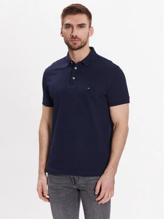 Obrázek produktu Tommy Hilfiger Polokošile 1985 MW0MW17771 Tmavomodrá Slim Fit