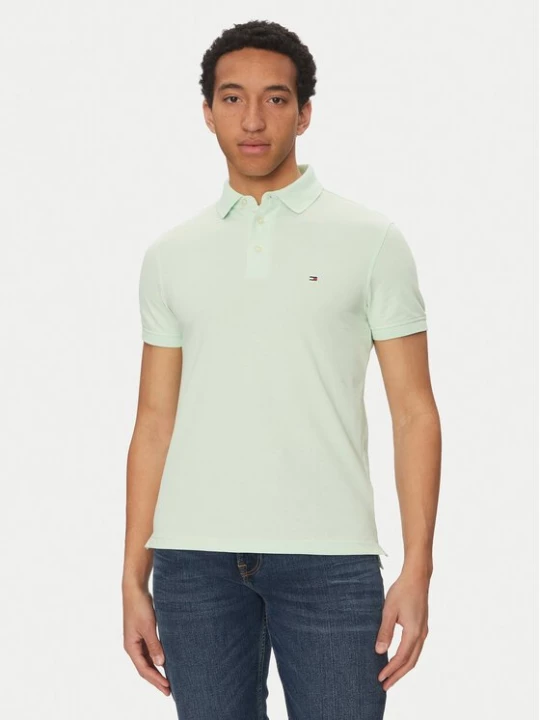 Obrázek produktu Tommy Hilfiger Polokošile 1985 MW0MW17771 Zelená Slim Fit