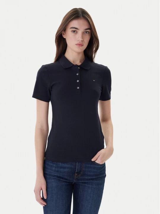 Obrázek produktu Tommy Hilfiger Polokošile 1985 WW0WW42047 Tmavomodrá Slim Fit