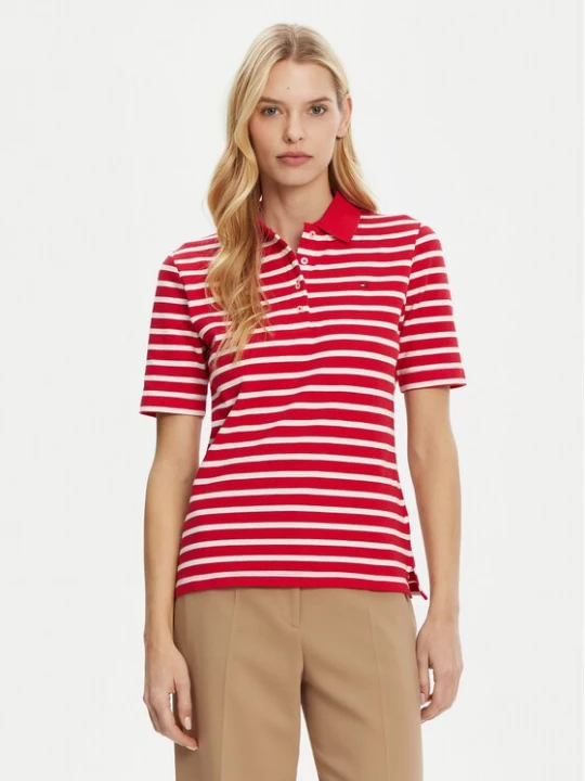 Obrázek produktu Tommy Hilfiger Polokošile 1985 WW0WW43224 Červená Regular Fit