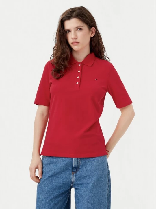 Obrázek produktu Tommy Hilfiger Polokošile 1985 WW0WW43224 Červená Regular Fit